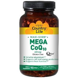 Mega CoQ10 (100mg 90 Softgel) Country Life